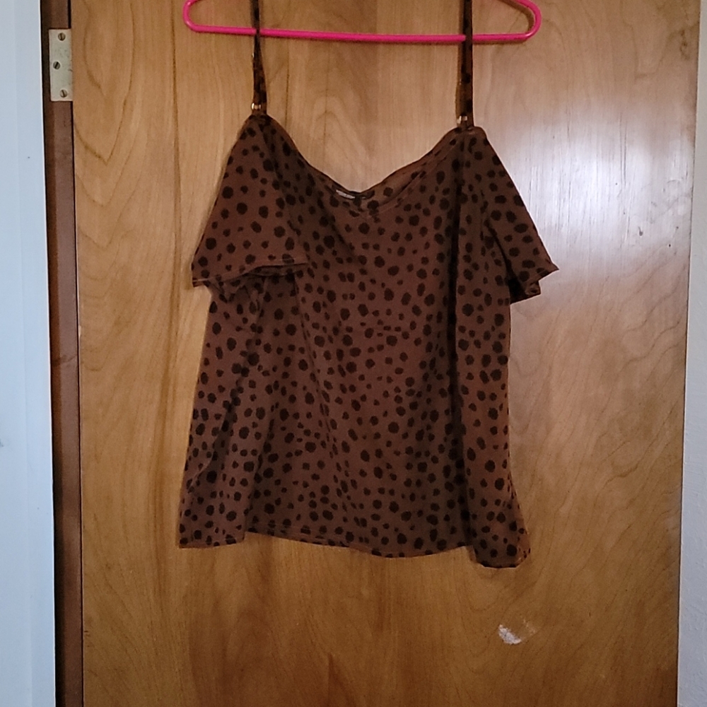 Shein flutter cheetah cami